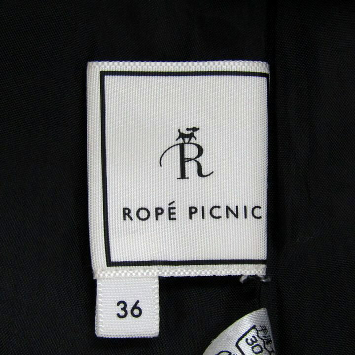 ロペピクニック スカート Aライン 無地 ボトムス レディース 36サイズ ブラック ROPE PICNIC 【中古】 thumbs-up-13115125 Thumbs-up サンプル画像3