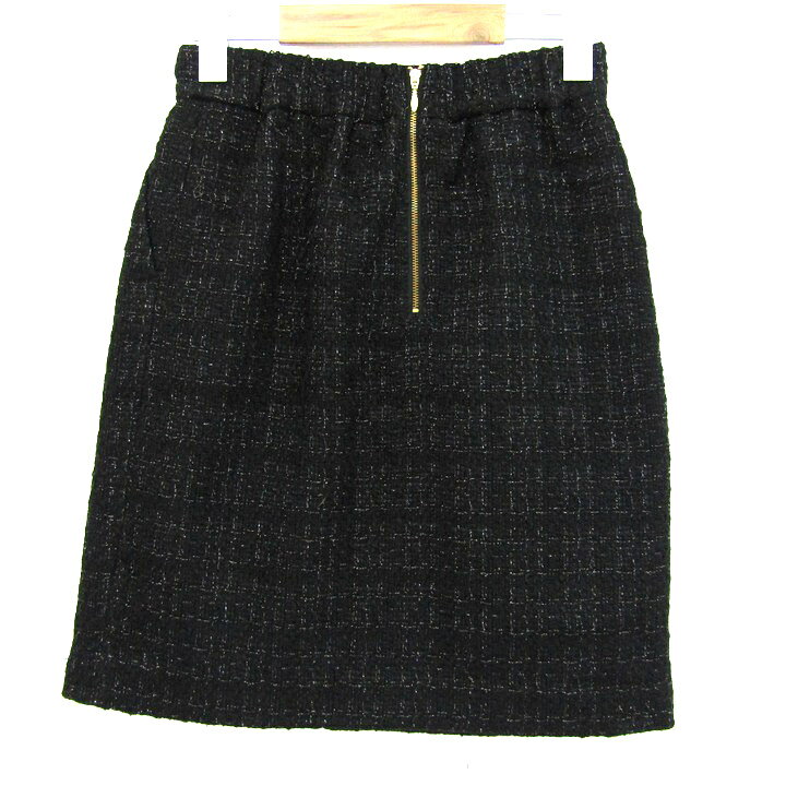 ロペピクニック スカート ウール混 ブランド ボトムス 黒 レディース 36サイズ ブラック ROPE PICNIC 【中古】 thumbs-up-13115985 Thumbs-up サンプル画像2