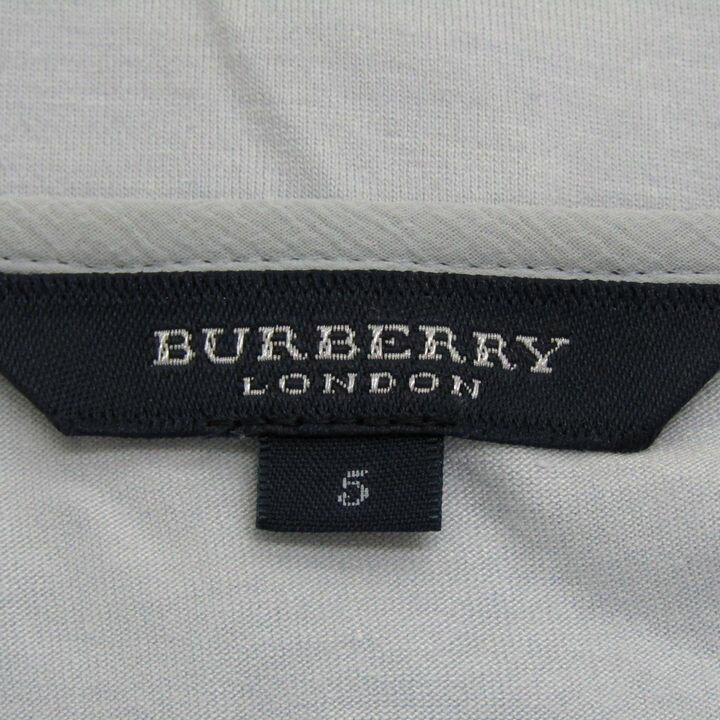 バーバリーロンドン ブラウス シャツ トップス 七分袖 レディース 5サイズ ブルー BURBERRY LONDON 中古 thumbs-up-13118182 Thumbs-up サンプル画像3