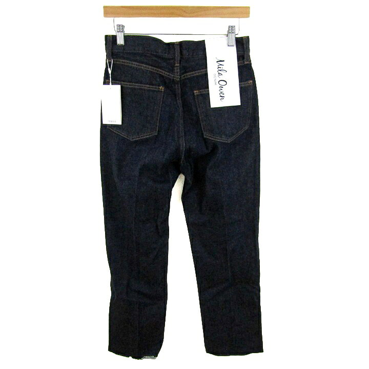 ミラ オーウェン デニムパンツ カットオフ ジーンズ スリム ボトムス レディース 1サイズ インディゴ Mila Owen 【中古】 thumbs-up-13119277 Thumbs-up サンプル画像2