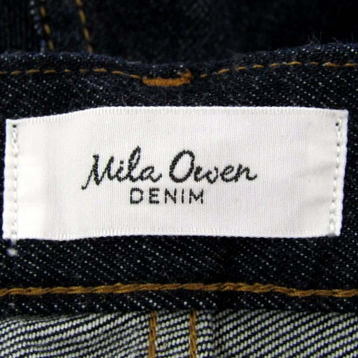 ミラ オーウェン デニムパンツ カットオフ ジーンズ スリム ボトムス レディース 1サイズ インディゴ Mila Owen 【中古】 thumbs-up-13119277 Thumbs-up サンプル画像3