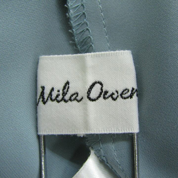 ミラオーウェン ブラウス シャツ トップス 長袖 バンドカラー レディース ブルー Mila Owen 【中古】 thumbs-up-13119731 Thumbs-up サンプル画像3