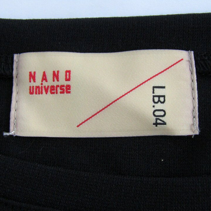 ナノユニバース ワンピース トップス 長袖 レディース Fサイズ ブラック nano universe 【中古】 thumbs-up-13123502 Thumbs-up サンプル画像3