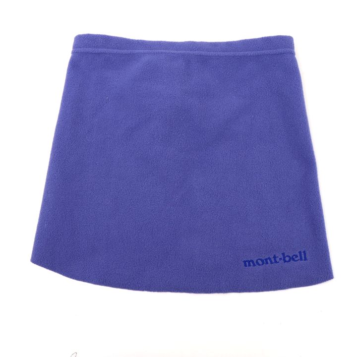 モンベル ネックウォーマー シャミース オープンネックゲーター アウトドア ブランド レディース メンズ FREEサイズ パープル mont-bell 【中古】のサムネイル