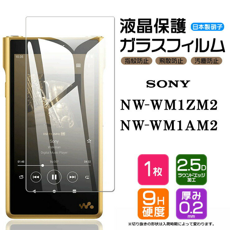 【AGC日本製ガラス】 SONY walkman NW-WM1Z