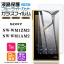 【9日20時〜4時間限定20%OFFクーポン】【ブルーライトカット】【AGC日本製ガラス】 SONY walkman NW-WM1ZM2 ガラスフィルム 強化ガ...