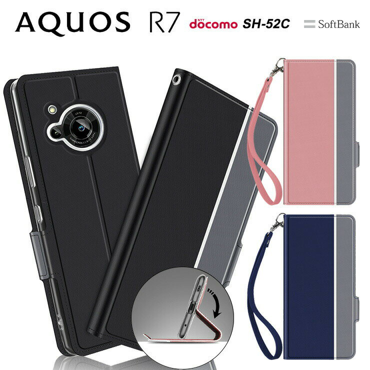 AQUOS R7 SH-52C ץ Ģ 쥶 Ģ ̵  PU ȥåդ ݸ Ѿ׷ ޥ С    sh52c docomo ɥ SoftBank եȥХ ޥۥ ʼ꿨  襤