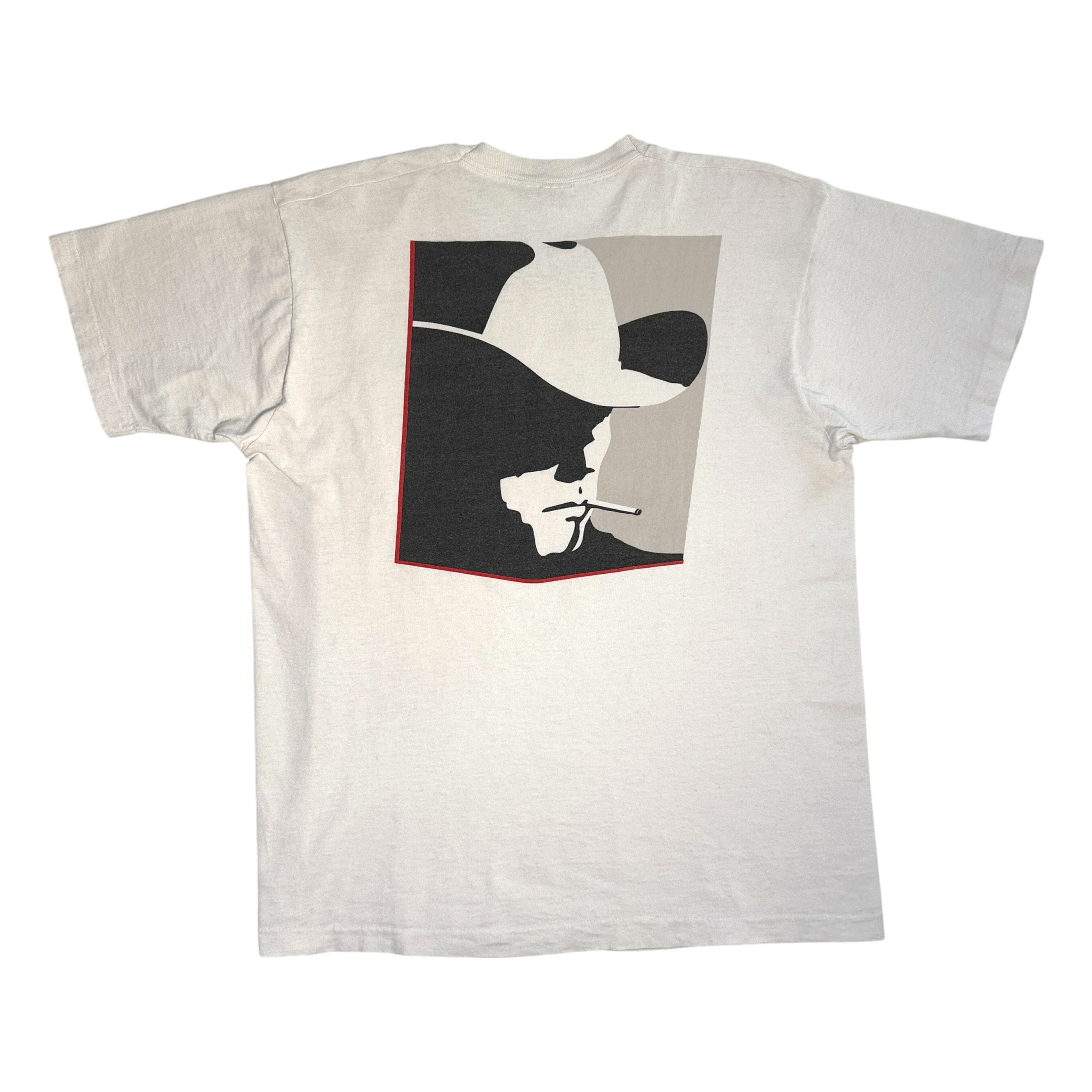 Marlboro 【MAN RED LINE SILHOUETTE】FRUIT OF THE LOOM X-LARGE マルボロ 1206【海外買付ヴィンテージTシャツ】