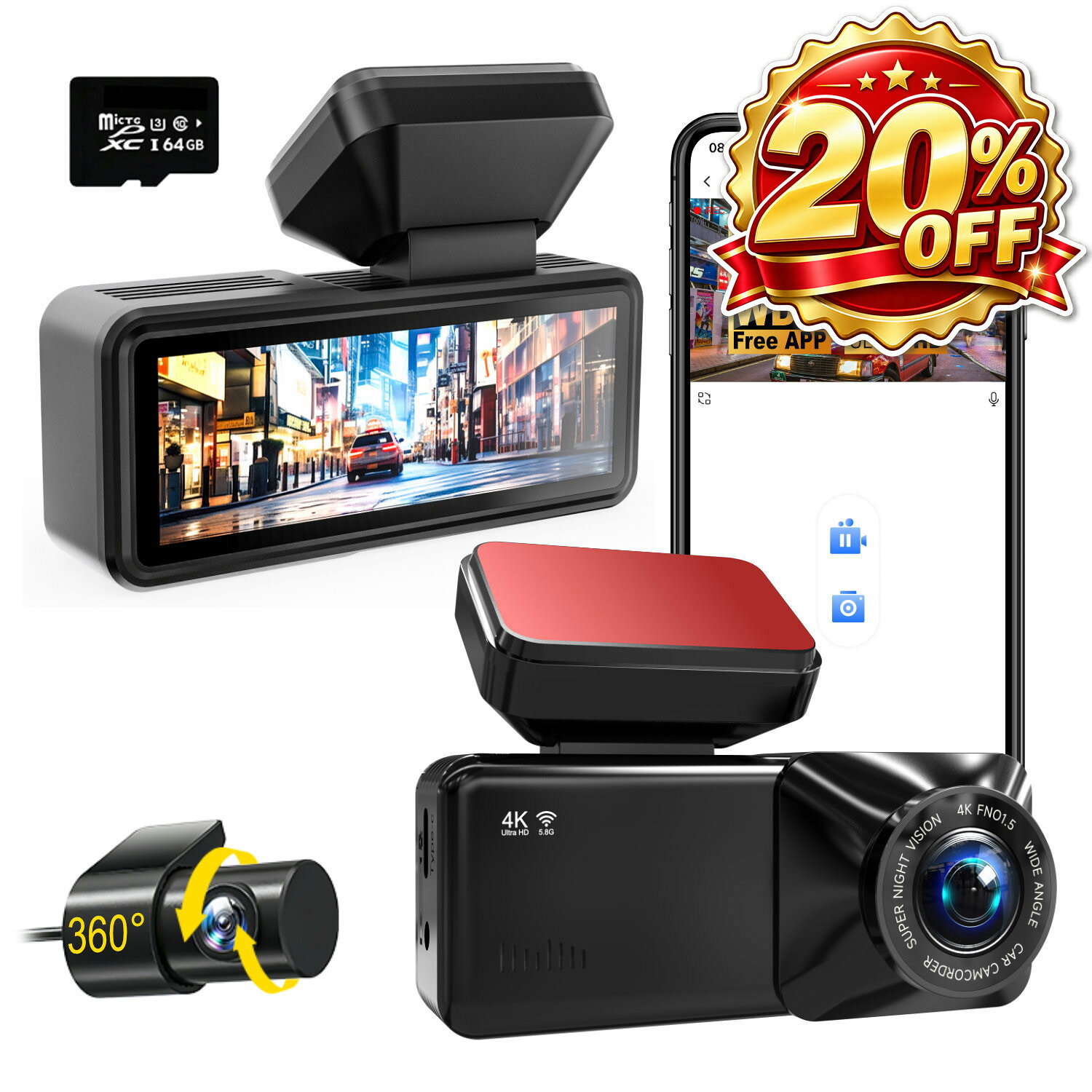 楽天市場】drivepro 220 ドライブレコーダーの通販