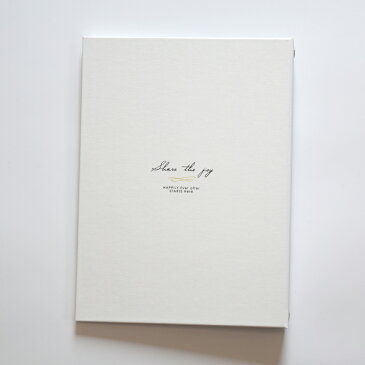 【Ti Amo】結婚式　ゲストブック カード式／リーフ／芳名帳/ウェディング