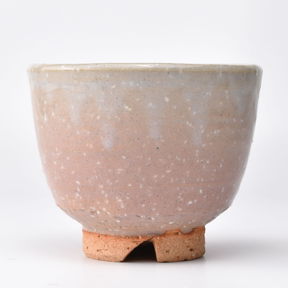 萩焼茶杯 赤 120ml（満水190ml）