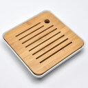 小四方茶盤(白)【キズなど】 長20.2×幅20.2×高3.3cm