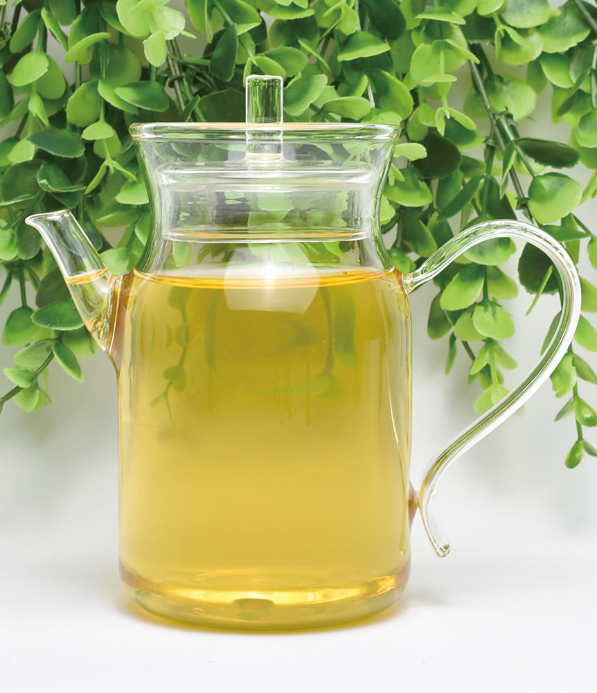耐熱ガラス製ティーポット・手執壺 380ml（満水420ml）（中国茶器の茶壺／急須）