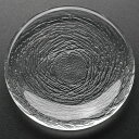 玻璃茶托(圓形) 径92×高13mm ガラスの茶托