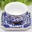 描金纏枝蓮 40ml（満水55ml）中国茶器 杯と茶托のセット