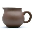 宜興紫砂・円茶海300ml(満水320ml)(濃茶)