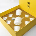 六字茶器セット 急須 140ml(満水180ml)、茶海 180ml(満水230ml)、杯 35ml(満水50ml)