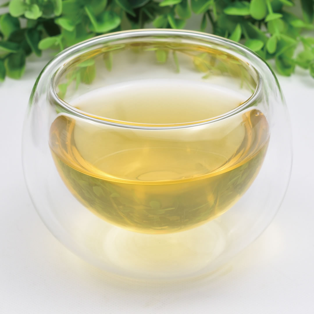 双層小碗 100ml（満水150ml）（耐熱ガラスの中国茶器 ティーカップ 茶杯 品茗杯）