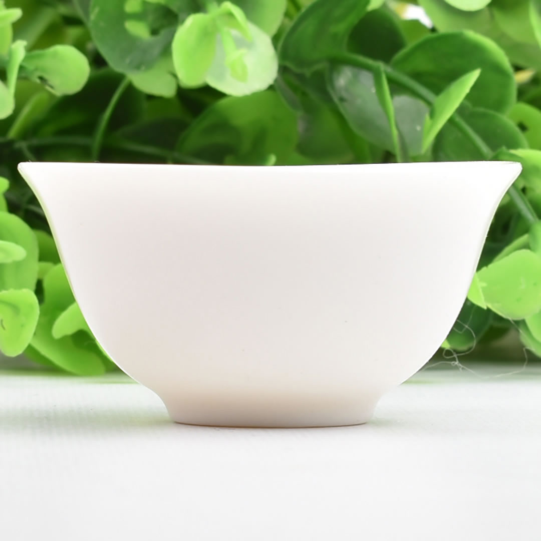 納福杯 20ml（満水30ml）中国白磁茶杯