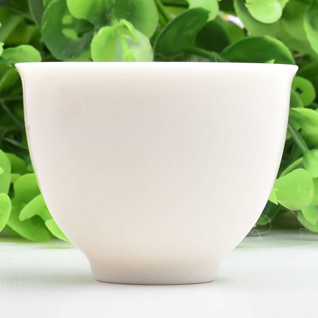朴素杯 25ml（満水40ml）　中国白磁茶杯