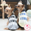 エドウィン EDWIN リピートロゴタンク【小型犬 犬服 クール加工 ウエア トップス タンク】