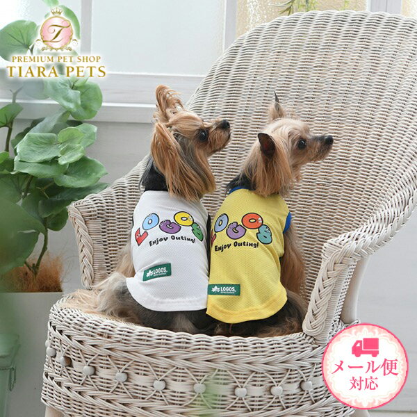 ロゴス LOGOS メダマタンク【小型犬 犬服 クール加工 ウエア トップス タンク】