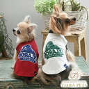 エクストララージ XLARGE スランテッドOGタンク【犬服 小型犬 ウエア セレブ トップス タンクトップ】