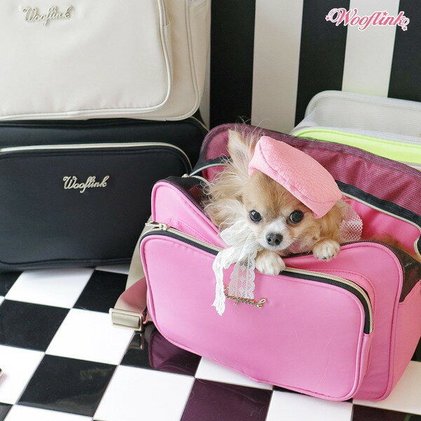 ウーフリンクWOOFLINKPETITEBAGamp;#9829;CROSSBODY【小型犬犬用ペットキャリーバッグセレブ】