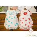 ブルブブ BUL BU-BU ハートバルーンO/P【小型犬 犬服 ウエア ワンピース ドレス セレブ】