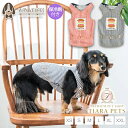 ディーズチャット D's CHAT ストライプバーガータンク【犬服 小型犬 ドッグウェア トップス タンクトップ】