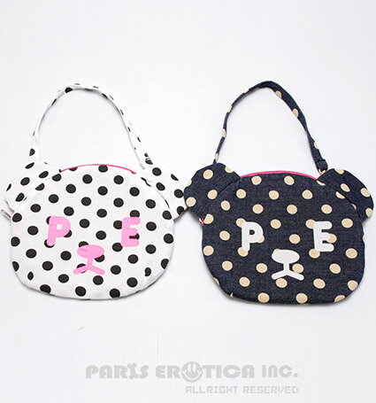 パリエロ PARIERO Polkadot Bear Manner Pouch【小型犬 カジュアル お散歩グッズ マナーポーチ 消臭】 送料無料