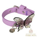 【18日限定ポイント3倍!!】シャーロットドレス Charlotte's Dress Art. f1603N collar Butterfly Wings【小型犬 犬用 カラー 首輪 セレブ】(4)