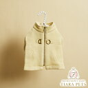 ルイスドッグ louisdog Virgin Wool Walking Coat/Butter【小型犬 犬服 アウター コート セレブ】