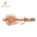 テオ アイムクール TEO I'M COOL AMBRA FLOWER collar 【小型犬 犬用 首輪 カラー セレブ】