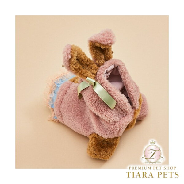 ルイスドッグ louisdog Bunny Hoody/Blush【小型犬 犬用 トップス アウター コート セレブ】