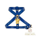 フォーペッツオンリー For Pets Only TopoMio Lover Harness Deep Blue【小型犬用 犬用 ハーネス セレブ】