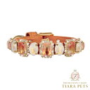 フォーペッツオンリー For Pets Only Amber Princess Collar【小型犬用 犬用 カラー 首輪 セレブ】