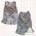 サーカスサーカス circus circus heart チュニックワンピース【小型犬 犬服 ワンピース ドレス スカート】