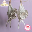 ルイスドッグ louisdog Picnic Bonent(ピュアホワイト)【小型犬 犬服 ウエア 帽子 ボンネット セレブ】 送料無料