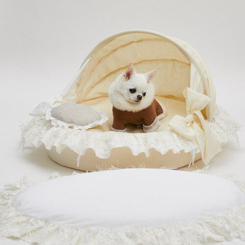 ルイスドッグ louisdog Creamy Cradle【小型犬 ベッド ベッド ソファ カドラー セレブ】 送料無料
