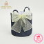 ルイスドッグ louisdog Big Bow Toy Basket/Navy Linen【小型犬 おもちゃ箱 トイバスケット インテリアグッズ セレブ】 送料無料