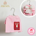 ルイスドッグ louisdog Candy Pink Vegan Tee【小型犬 犬服 ウエア トップス Tシャツ カットソー セレブ】 送料無料