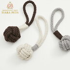 ルイスドッグ louisdog Natural Cotton Ball Tug Toy【小型犬 犬用 ペット ロープ トイ セレブ】