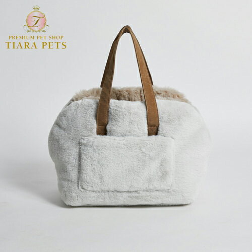 楽天TIARA PETSルイスドッグ louisdog DUSTY Grey Furaround Bag【小型犬 犬用 ペット キャリーバッグ セレブ】 送料無料