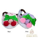 ★受注生産★ガーデン オブ エデン Garden of Eden さくらんぼニットCAP【小型犬 セレブ 帽子 キャップ ハット】