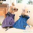 【4月20日ポイント5倍!!】アナ スイ ANNA SUI 襟付きギンガムチェックワンピース【小型犬 犬服 ワンピース セレブ】