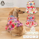 ディーズチャット D's CHAT トロピカルシフォンワンピ【犬服 小型犬 ドッグウェア ワンピース】