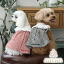 ワンオクターヴ ONE OCTAVE ヨークフリルワンピ【小型犬 犬服 ウエア ワンピース セレブ】