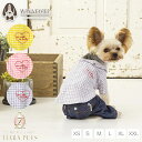 ティノティート TINOTITO ハートチェックシャツ【小型犬 犬服 ウエア トップス シャツ カジュアル】 送料無料