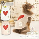ティノティート TINOTITO ラメハートタンク【小型犬 犬服 トップス タンクトップ カジュアル】